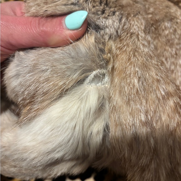Vintage Rabbit Fur Coat - Picture 6 of 8